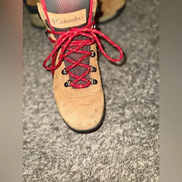 Women’s Columbia Newton Ridge Waterproof Amped Winter Hiking Boots Sz 8.5 - Picture 6 of 15